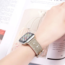 Заредете изображение във визуализатора на галерията – Dux Ducis Strap Watch 7 Band 7/6/5/4/3/2 / SE (45/44 / 42mm) Wristband Bracelet Bracelet White (Sparkle Version) - TopMag
