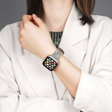 Заредете изображение във визуализатора на галерията – Dux Ducis Strap Watch 7 Band 7/6/5/4/3/2 / SE (45/44 / 42mm) Wristband Bracelet Bangle Silver (Sparkle Version) - TopMag
