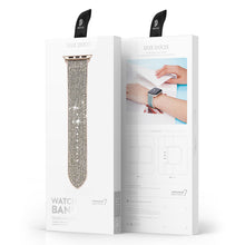 Заредете изображение във визуализатора на галерията – Dux Ducis Strap Watch 7 Band 7/6/5/4/3/2 / SE (45/44 / 42mm) Wristband Bracelet Bangle Silver (Sparkle Version) - TopMag

