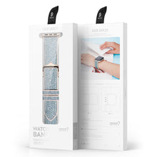 Заредете изображение във визуализатора на галерията – Dux Ducis Strap Watch 7 Band 7/6/5/4/3/2 / SE (45/44 / 42mm) Wristband Bracelet Bracelet Blue (Sparkle Version) - TopMag
