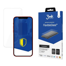Заредете изображение във визуализатора на галерията – Tempered glass for iPhone 13 Pro / iPhone 13 hybrid flexi 7H from the 3mk FlexibleGlass series

