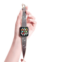 Заредете изображение във визуализатора на галерията – Dux Ducis Strap Watch 7 Band 7/6/5/4/3/2 / SE (45/44 / 42mm) Wristband Bracelet Bracelet Green (Sparkle Version) - TopMag
