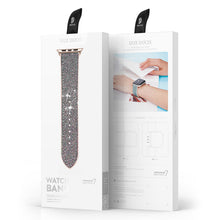Заредете изображение във визуализатора на галерията – Dux Ducis Strap Watch 7 Band 7/6/5/4/3/2 / SE (45/44 / 42mm) Wristband Bracelet Bracelet Green (Sparkle Version) - TopMag
