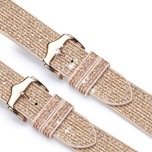 Заредете изображение във визуализатора на галерията – Dux Ducis Strap Watch 7 Band 7/6/5/4/3/2 / SE (45/44 / 42mm) Wristband Bracelet Bracelet Gold (Sparkle Version) - TopMag
