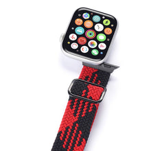 Заредете изображение във визуализатора на галерията – Dux Ducis Strap Watch 7 Band 7/6/5/4/3/2 / SE (41/40 / 38mm) Wristband Bracelet Bracelet Black and Red (Mixture Version) - TopMag
