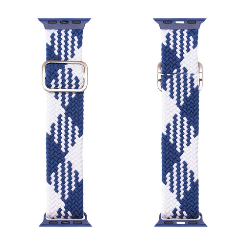 Dux Ducis Strap Watch 7 Band 7/6/5/4/3/2 / SE (41/40 / 38mm) Wristband Bracelet Bracelet Blue / White (Mixture Version) - TopMag