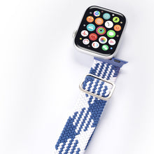 Заредете изображение във визуализатора на галерията – Dux Ducis Strap Watch 7 Band 7/6/5/4/3/2 / SE (41/40 / 38mm) Wristband Bracelet Bracelet Blue / White (Mixture Version) - TopMag

