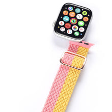 Заредете изображение във визуализатора на галерията – Dux Ducis Strap Watch 7 Band 7/6/5/4/3/2 / SE (41/40 / 38mm) Wristband Bracelet Bracelet Pink Yellow (Mixture Version) - TopMag
