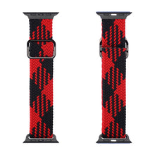 Заредете изображение във визуализатора на галерията – Dux Ducis Strap Watch Band Ultra / 8/7/6/5/4/3/2 / SE (49/45/44 / 42mm) Wristband Bracelet Bracelet Black and Red (Mixture Version) - TopMag
