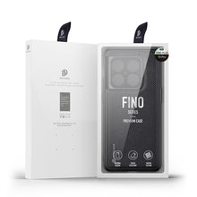 Заредете изображение във визуализатора на галерията – Dux Ducis Fino case cover covered with nylon material OnePlus 10 Pro black - TopMag
