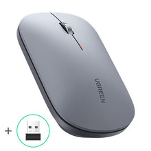 Заредете изображение във визуализатора на галерията – Ugreen handy wireless USB mouse gray (mu001) - TopMag
