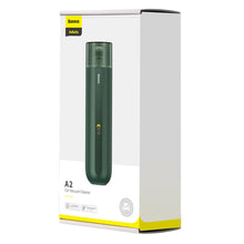 Заредете изображение във визуализатора на галерията – Baseus A2 wireless mini car vacuum cleaner 70 W 5000 Pa green (VCAQ030006) - TopMag
