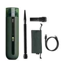 Заредете изображение във визуализатора на галерията – Baseus A2 wireless mini car vacuum cleaner 70 W 5000 Pa green (VCAQ030006) - TopMag

