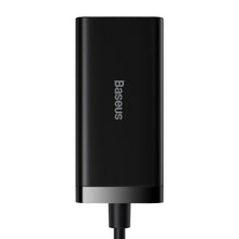Заредете изображение във визуализатора на галерията – Baseus GaN3 Pro fast universal GaN charger 2 x USB Type C / 2x USB 100W PD3.0, QC4.0 +, AFC black (CCGP000101) - TopMag
