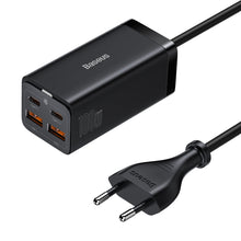Заредете изображение във визуализатора на галерията – Baseus GaN3 Pro fast universal GaN charger 2 x USB Type C / 2x USB 100W PD3.0, QC4.0 +, AFC black (CCGP000101) - TopMag
