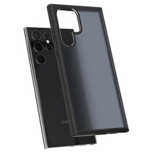Заредете изображение във визуализатора на галерията – Spigen ULTRA HYBRID GALAXY S22 ULTRA FROST BLACK - TopMag
