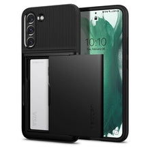 Заредете изображение във визуализатора на галерията – SPIGEN SLIM ARMOR CS GALAXY S22 + PLUS BLACK - TopMag
