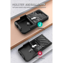 Заредете изображение във визуализатора на галерията – Supcase UNICORN BEETLE PRO GALAXY WITH FLIP 3 BLACK - TopMag
