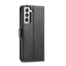 Заредете изображение във визуализатора на галерията – Magnet Case elegant case cover cover with a flap and stand function for Samsung Galaxy S22 Ultra black
