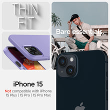 Заредете изображение във визуализатора на галерията – Spigen Thin Fit, iris purple - iPhone 15

