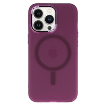 Заредете изображение във визуализатора на галерията – Magnetic Frosted Case for Iphone 15 Pro Purple
