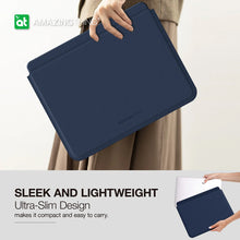 Заредете изображение във визуализатора на галерията – Amazing Thing Laptop Case Matte Pro Sleeve Stand MBSPRO14GYS for Macbook Pro/Air 14 inches grey
