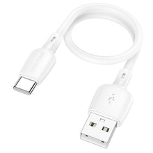 Заредете изображение във визуализатора на галерията – Borofone Cable BX93 Super Power - USB to Type C - 27W 3A 0,25 metres white
