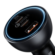 Заредете изображение във визуализатора на галерията – Baseus fast USB / USB car charger Type C 160W PPS Quick Charge 5 PD gray (TZCCZM-0G) - TopMag
