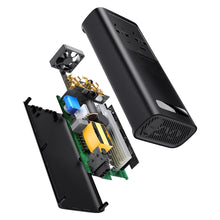 Заредете изображение във визуализатора на галерията – Baseus car power inverter 150W 12V / 500W 220V (EU and CN plug) black (CGNB000101) - TopMag
