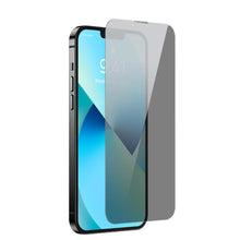 Заредете изображение във визуализатора на галерията – Baseus 2x tempered glass for iPhone 13 Pro / iPhone 13 Privacy Anti Spy (privatization) with speaker cover + positioner (SGBL061302) (case friendly) - TopMag
