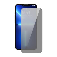 Заредете изображение във визуализатора на галерията – Baseus 2x tempered glass for iPhone 13 Pro Max Privacy Anti Spy (privatizing) with a cover for the speaker + positioner (SGBL061402) (case friendly) - TopMag
