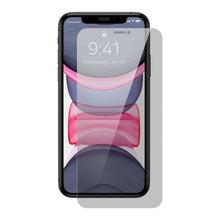 Заредете изображение във визуализатора на галерията – Baseus tempered glass for iPhone 11 Pro / iPhone XS / iPhone X Privacy Anti Spy (privatizing) with speaker cover + positioner (SGBL061502) (case friendly) - TopMag
