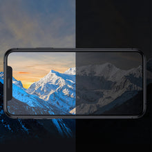 Заредете изображение във визуализатора на галерията – Baseus tempered glass for iPhone 11 Pro / iPhone XS / iPhone X Privacy Anti Spy (privatizing) with speaker cover + positioner (SGBL061502) (case friendly) - TopMag
