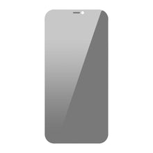 Заредете изображение във визуализатора на галерията – Baseus tempered glass for iPhone 12 Pro / iPhone 12 Privacy Anti Spy (privatizing) with speaker cover + positioner (SGBL061802) (case friendly) - TopMag
