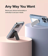 Заредете изображение във визуализатора на галерията – Ringke Outstanding Mini Adhesive Phone Stand Black - TopMag

