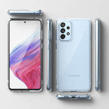 Заредете изображение във визуализатора на галерията – Ringke Fusion TPU Cover with Frame Gel Frame for Samsung Galaxy A53 5G transparent () - TopMag
