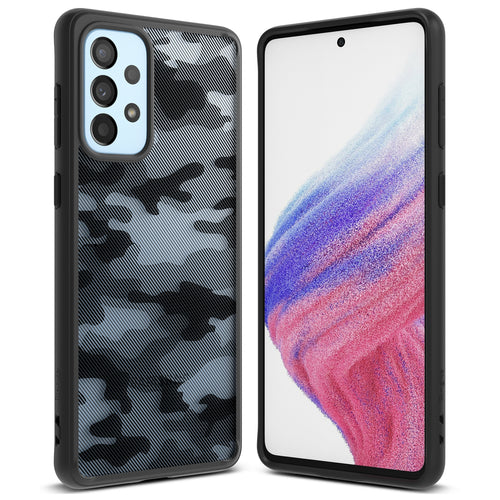 Ringke Fusion Matte tpu case with frame for Samsung Galaxy A73 black - TopMag