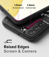 Заредете изображение във визуализатора на галерията – Ringke Onyx Design Durable Cover Case for Samsung Galaxy S22 + (S22 Plus) black (X) () - TopMag
