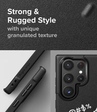 Заредете изображение във визуализатора на галерията – Ringke Onyx Design Durable Cover for Samsung Galaxy S22 Ultra black (X) () - TopMag
