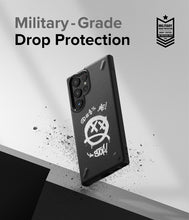 Заредете изображение във визуализатора на галерията – Ringke Onyx Design Durable Cover for Samsung Galaxy S22 Ultra black (X) () - TopMag
