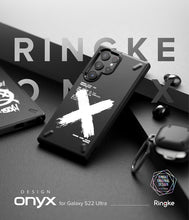 Заредете изображение във визуализатора на галерията – Ringke Onyx Design Durable Cover for Samsung Galaxy S22 Ultra black (X) () - TopMag
