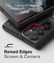 Заредете изображение във визуализатора на галерията – Ringke Onyx Design Durable Cover for Samsung Galaxy S22 Ultra black (X) () - TopMag
