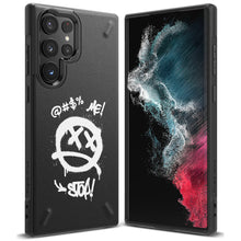 Заредете изображение във визуализатора на галерията – Ringke Onyx Design Durable TPU Cover for Samsung Galaxy S22 Ultra black (Graffiti) () - TopMag
