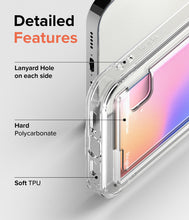 Заредете изображение във визуализатора на галерията – Ringke Fusion Card Case for iPhone 12 Pro / iPhone 12 Card Wallet Documents Transparent (FCD460E52) - TopMag
