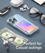 Заредете изображение във визуализатора на галерията – Ringke Fusion Card Case for iPhone 13 Pro Card Wallet Documents Transparent (FCD548E52) - TopMag
