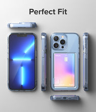Заредете изображение във визуализатора на галерията – Ringke Fusion Card Case for iPhone 13 Pro Card Wallet Documents Transparent (FCD548E52) - TopMag
