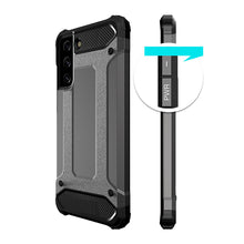 Заредете изображение във визуализатора на галерията – Hybrid Armor case for Samsung Galaxy S23+ armored hybrid case black
