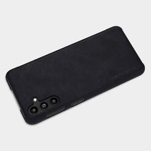 Заредете изображение във визуализатора на галерията – Nillkin Qin leather holster case for Samsung Galaxy A13 5G black - TopMag
