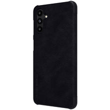 Заредете изображение във визуализатора на галерията – Nillkin Qin leather holster case for Samsung Galaxy A13 5G black - TopMag
