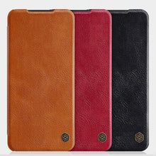 Заредете изображение във визуализатора на галерията – Nillkin Qin leather holster case for Samsung Galaxy A13 5G black - TopMag
